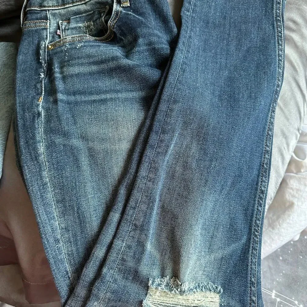 Vigoss Womens Jagger Distressed Skinny Jeans size 30